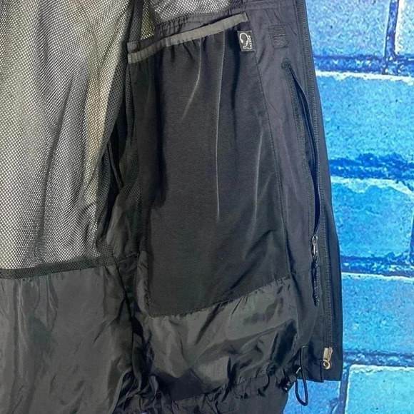 REI Women’s Outdoor Multi pocket Windbreaker Jacket Black Gray Medium - Picture 8 of 8